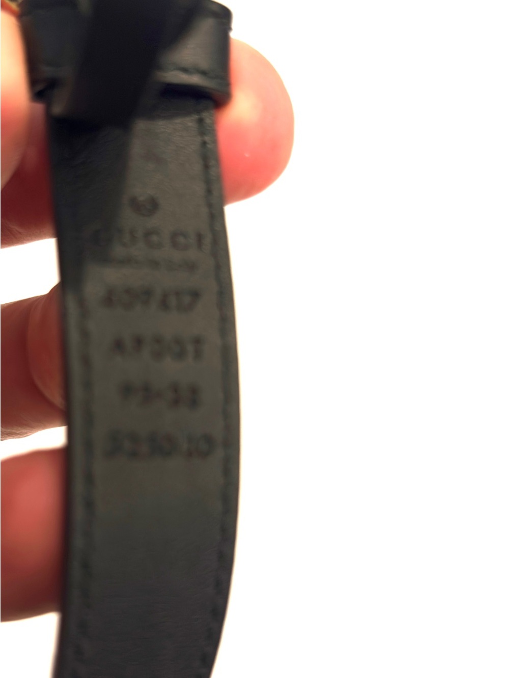 Gucci mini GG Marmont black belt 0.8 38 made in Italy - Picture 8 of 8
